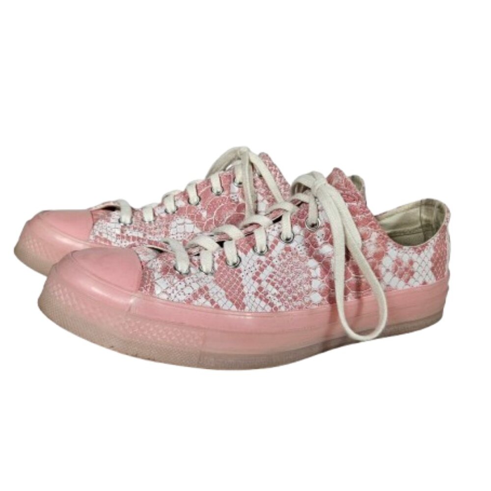 Converse Pink White Golf Wang X Chuck Pink Python Sneakers Men's Size 10
